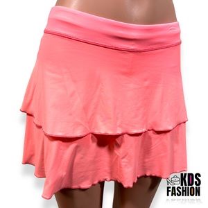 Sofibella Coral Ruffled Tennis Skort SM